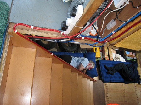Crew asleep